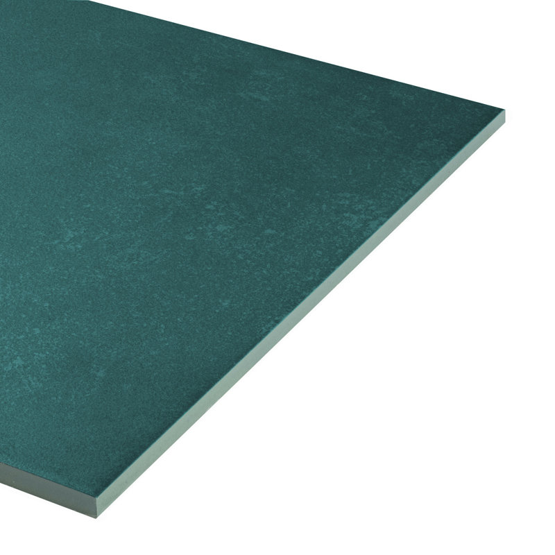 Literary License 6'' W x 6'' L Porcelain Concrete Look Singular Tile, Forest