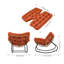Fleece Fabric；Iron Rocking Chair-703082233