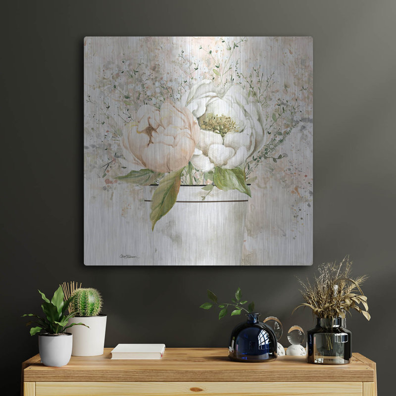 "Bouquet charmant I" par Carol Robinson, H 24 po x l 24 po
