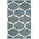 Cannen Hand-Tufted Wool Light Blue/Ivory Area Rug