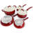 Oster Corbett 8 Piece Aluminum Nonstick Cookware Set
