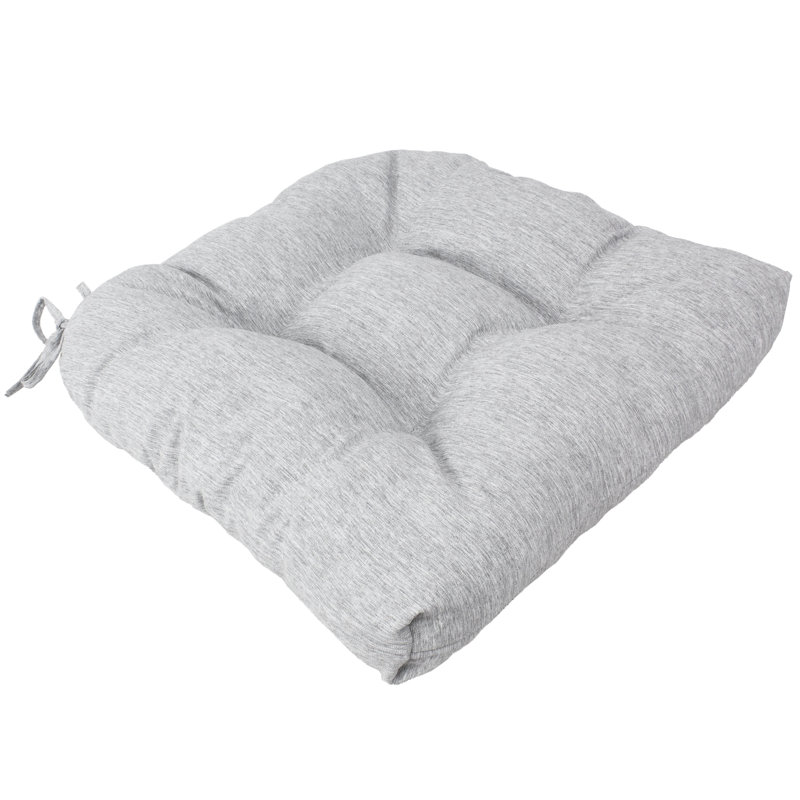 Patio D Indoor/Outdoor Seat Cushion, Heathered Stone