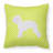 Bedlington Terrier Square Indoor/Outdoor Throw Pillow-22326058-22326059