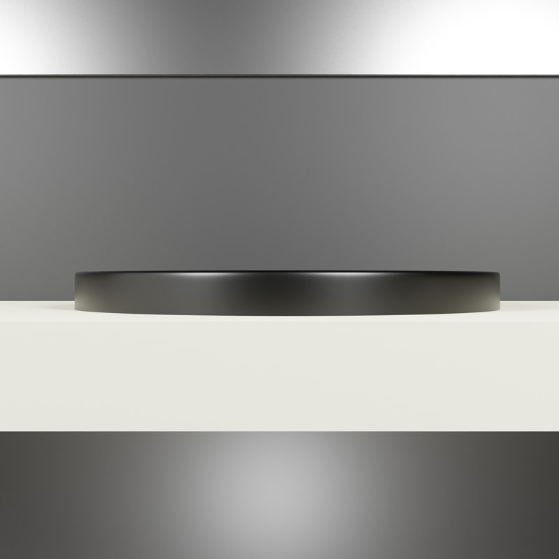 Fly 16.9'' L Bathroom Sink, Matte Black