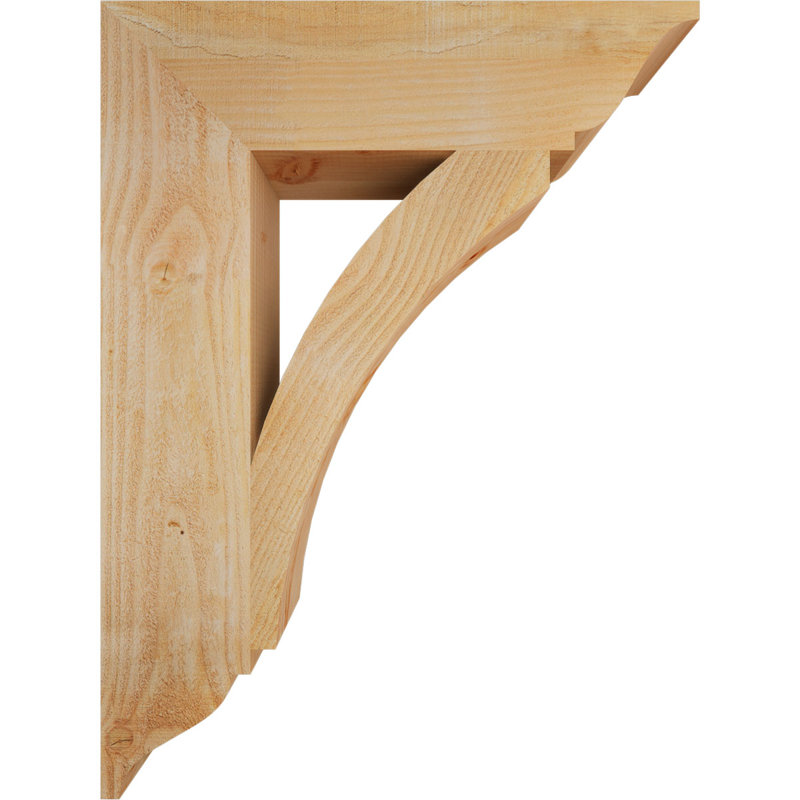 Support traditionnel Thorton, Douglas (brut), H 32 po x l 6 po x P 24 po