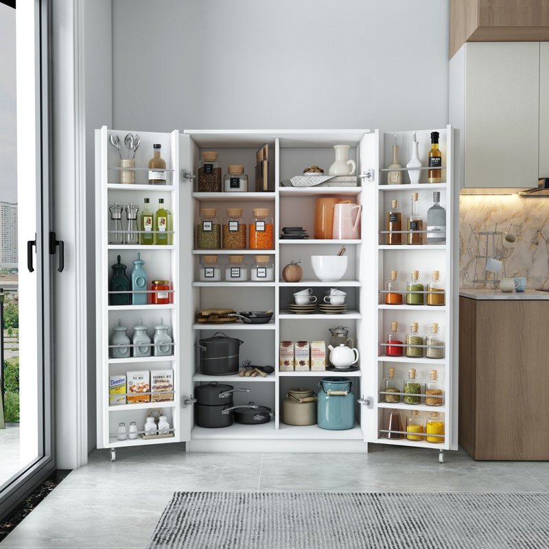 Armoire polyvalente, Blanc