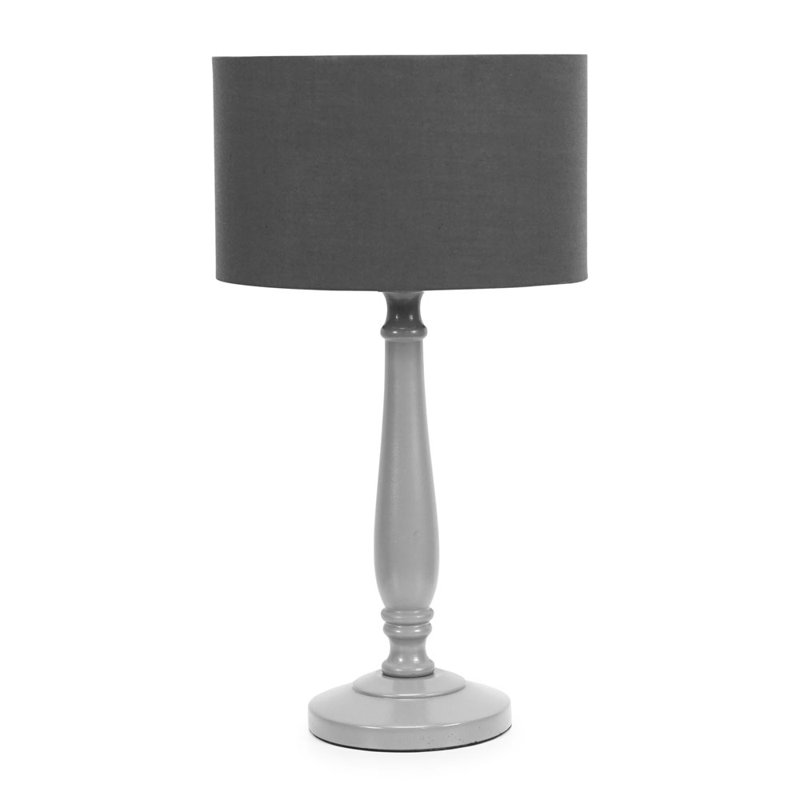 Annum Table Lamp, Yes, Grey, Charcoal