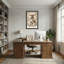 Bath & Laundry Moose lecture du journal sur la toilette-394566744