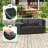 Aluminum Frame Textilene Rope Outdoor Modular Left Arm Sofa With Cushions for Patio Deck Backyard-129715503-129715505