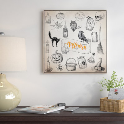 Trove d’halloween, impression sur toile tendue