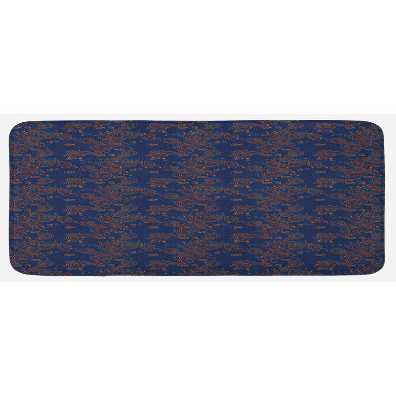 Tapis de cuisine nautique