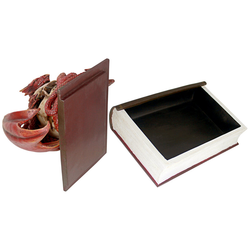 Coffret sculptural sang dragon