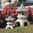 Ensemble de 2 lanternes décoratives Pagoda
