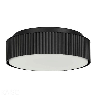 9 Inch Black Led Flush Mount