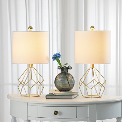 Blythe 19" Bedside Table Lamp Set