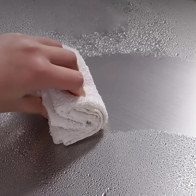 Planche à découper en acier inoxydable XL 304, planche à découper de cuisine anti-dérapante robuste, polyvalente pour la préparation de la viande, de la pâte et de la cuisson, facile à nettoyer et à l'épreuve de la moisissure