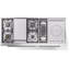 Cuisinière à double combustible de 60 po ILVE Professional Plus II, 7 brûleurs scellés, plaque chauffante, plateau français (porte vitrée)-98168242-98168250