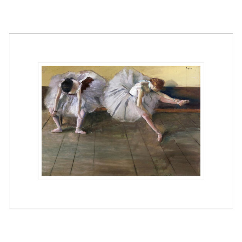 «Dancers» par Edgar Degas, impression giclée sur cadre, H 13,37 po x l 16,75 po