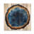 Golden Dark Sapphire Wood Slide Veins IV - Forest Wood Wall Decor - On Natural Pine Wood-360456845