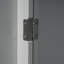 Armoire de salle de bain grise avec dispositif de basculement pour installation facile-841803229