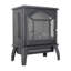 Foyer électrique à quartz 18 pouces à flamme infrarouge 3D - chaleur 1500W, 5000 / H, portatif, coffre-fort, poêle de construction 18 "flamme, 1500W, télécommande, solution de chauffage