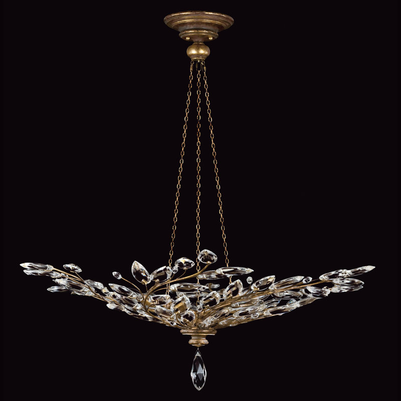 Pendentif rond en cristal Laurel, 47 po