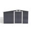 8 ft. W x 8 ft. D Metal Garage Shed