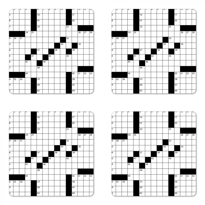 Sous-verre de puzzle word search