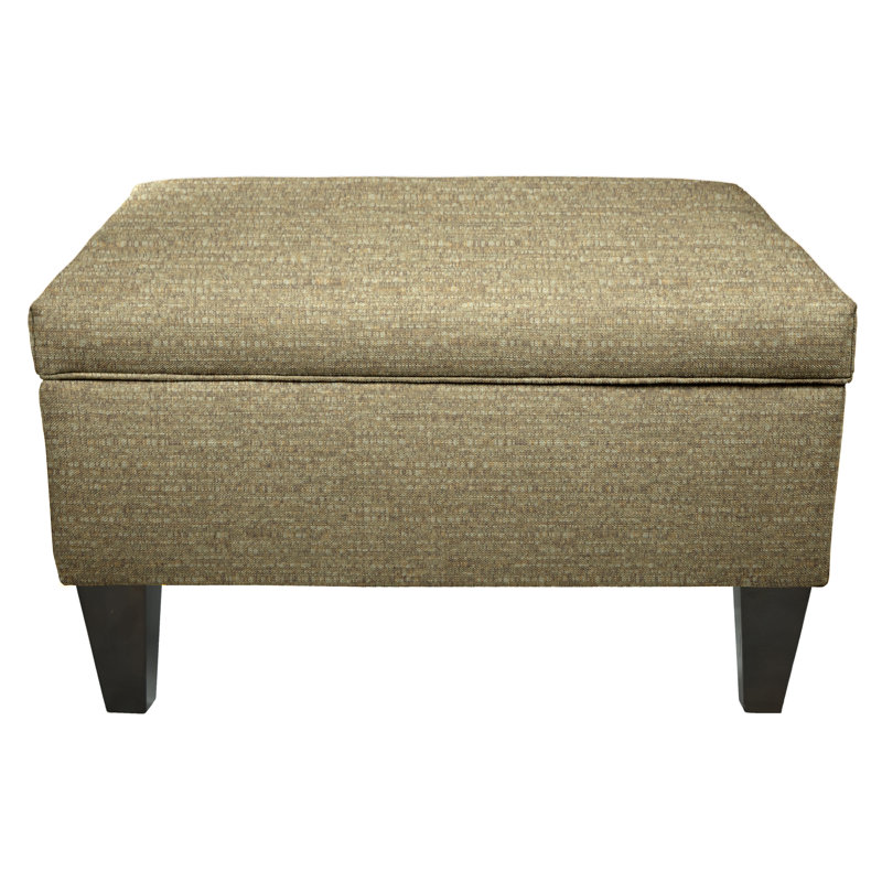 Zaylee Velvet Ottoman, Doe