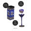 NFL 17 oz. Verre à vin avec boîte-cadeau-61190407