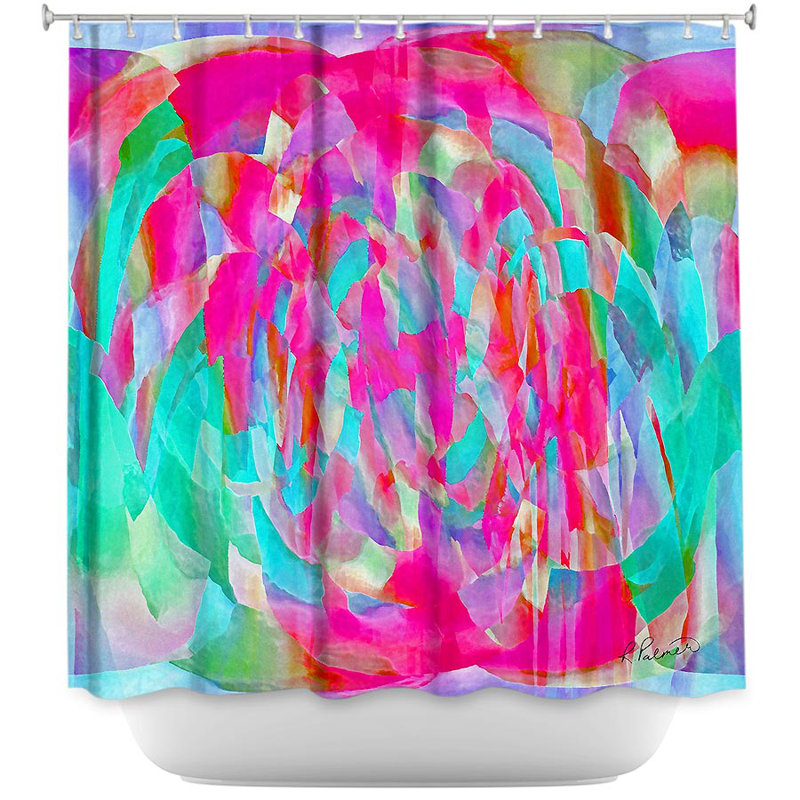 Rideau de douche simple hot chards