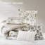 Ensembles de literie en coton luxueux, édredon floral surdimensionné pour un usage domestique