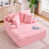 Velours côtelé rose