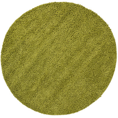 Strata Wool Area Rug in Green