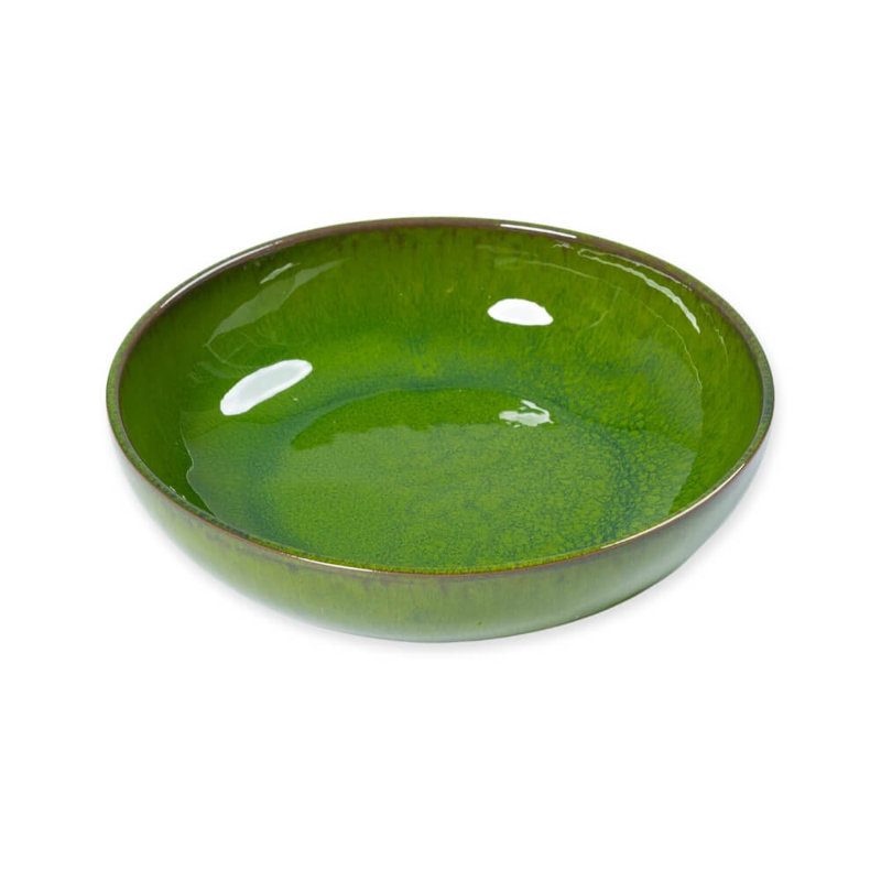 Cateluta - Medium Bowl - Red, Green