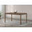 Capri 5-Piece Modern Dining Room Set With Curved Back Chairs