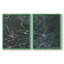 Jade Marble I - impression encadrée de qualité supérieure - prête à être accrochée - aucun clou requis - aucun clou requis-1252629767-1252629762