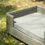 Lit pour animal de compagnie en osier avec coussin Furniture