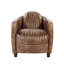 Ensemble de salon en cuir et aluminium Brancaster