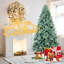 6FT Blue PE/PVC Christmas Tree – 1390 Tips-927451726