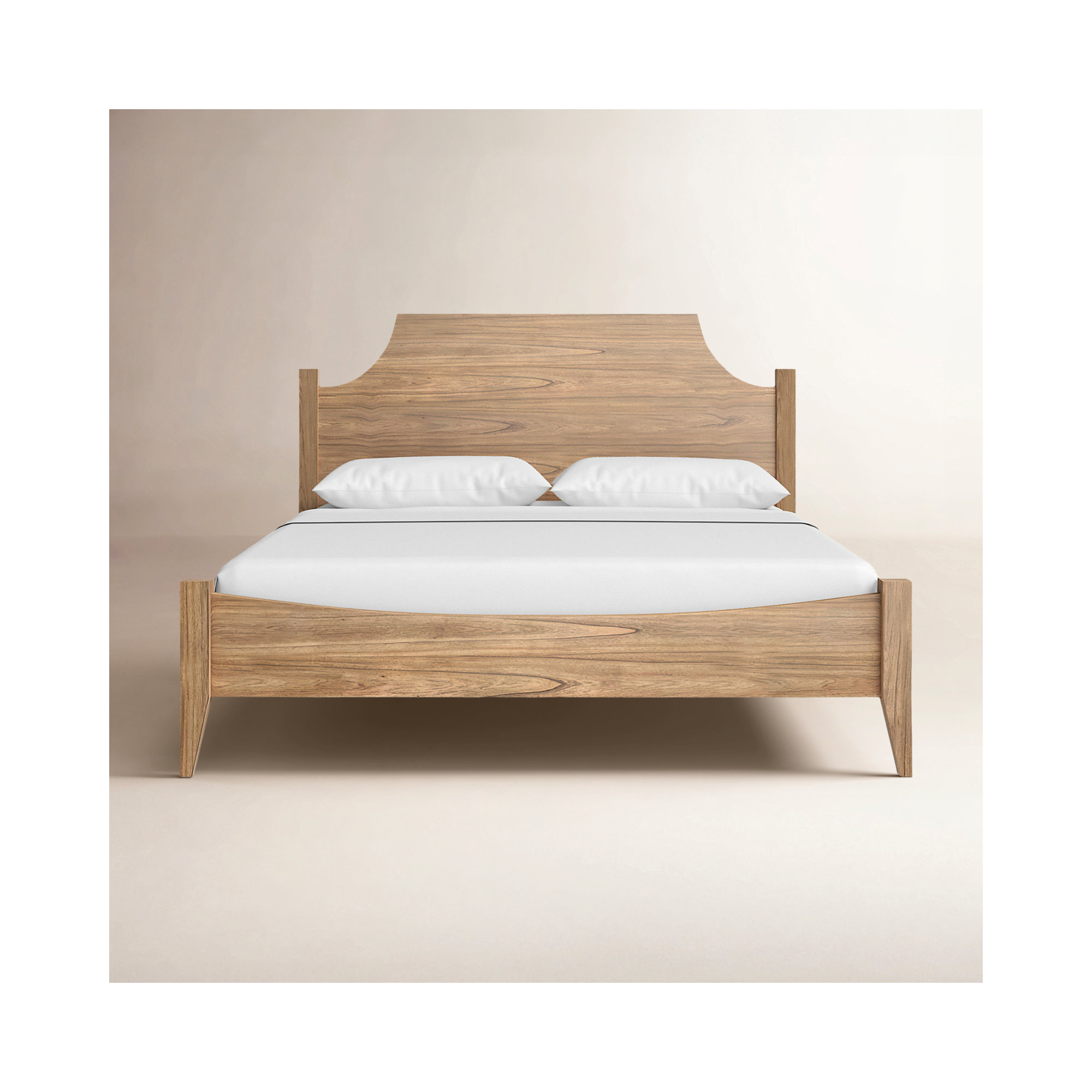 Bronwyn Platform Bed, Natural, Queen