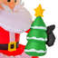 Père noël et supports polaires gonflables