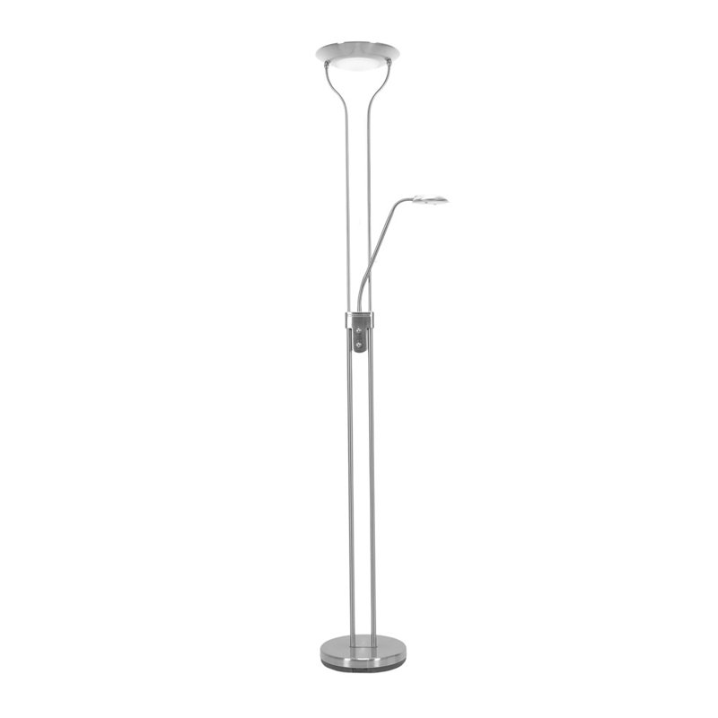 Richiez 180 H cm Brushed Traditional Floor Lamp