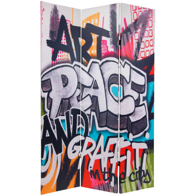 Graffiti Art Folding Screen