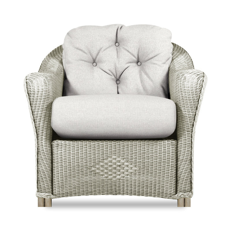 Reflections Outdoor Lounge Chair, Canvas Natural Sunbrella® Canvas, Linen