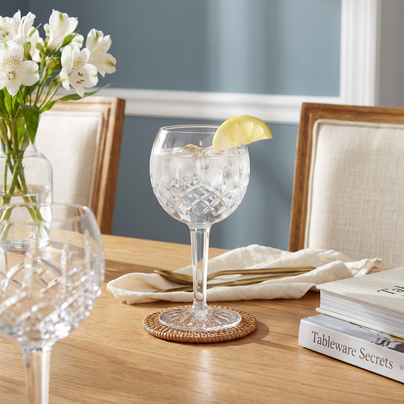 Lismore Crystal Wine Glass