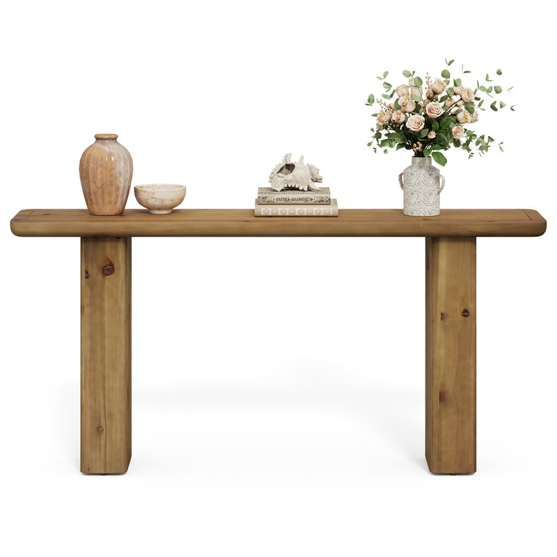 159.8cm Solid Wood Console Table