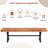 Solid Wood Outdoor Bench