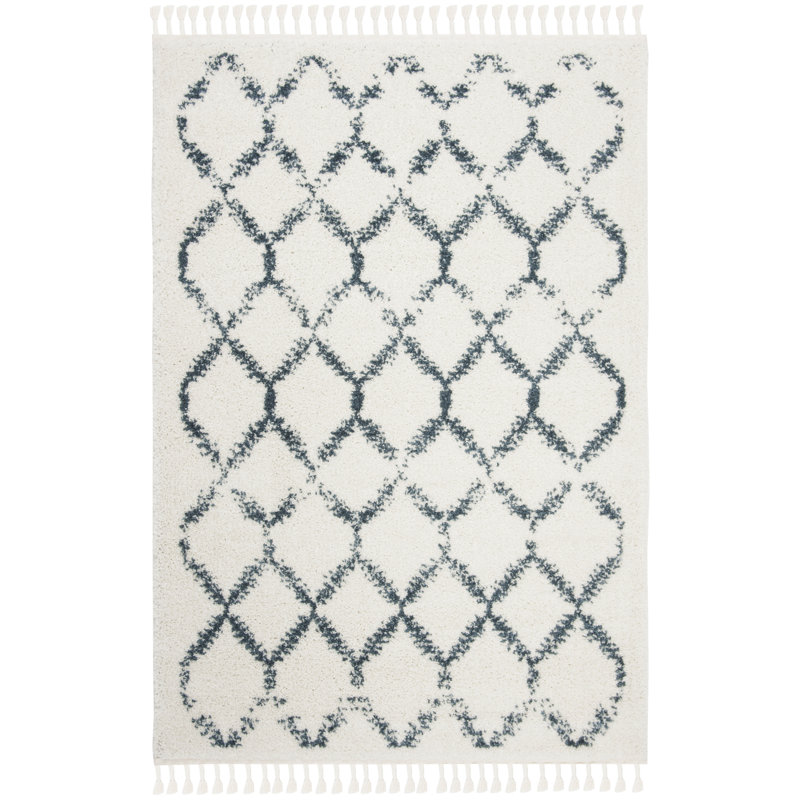 Aghacully Geometric Area Rug, Rectangle 99 x 160 cm