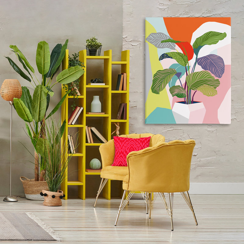 Art mural Mid-Century par Ioana Horvat, H 48 po x l 36 po
